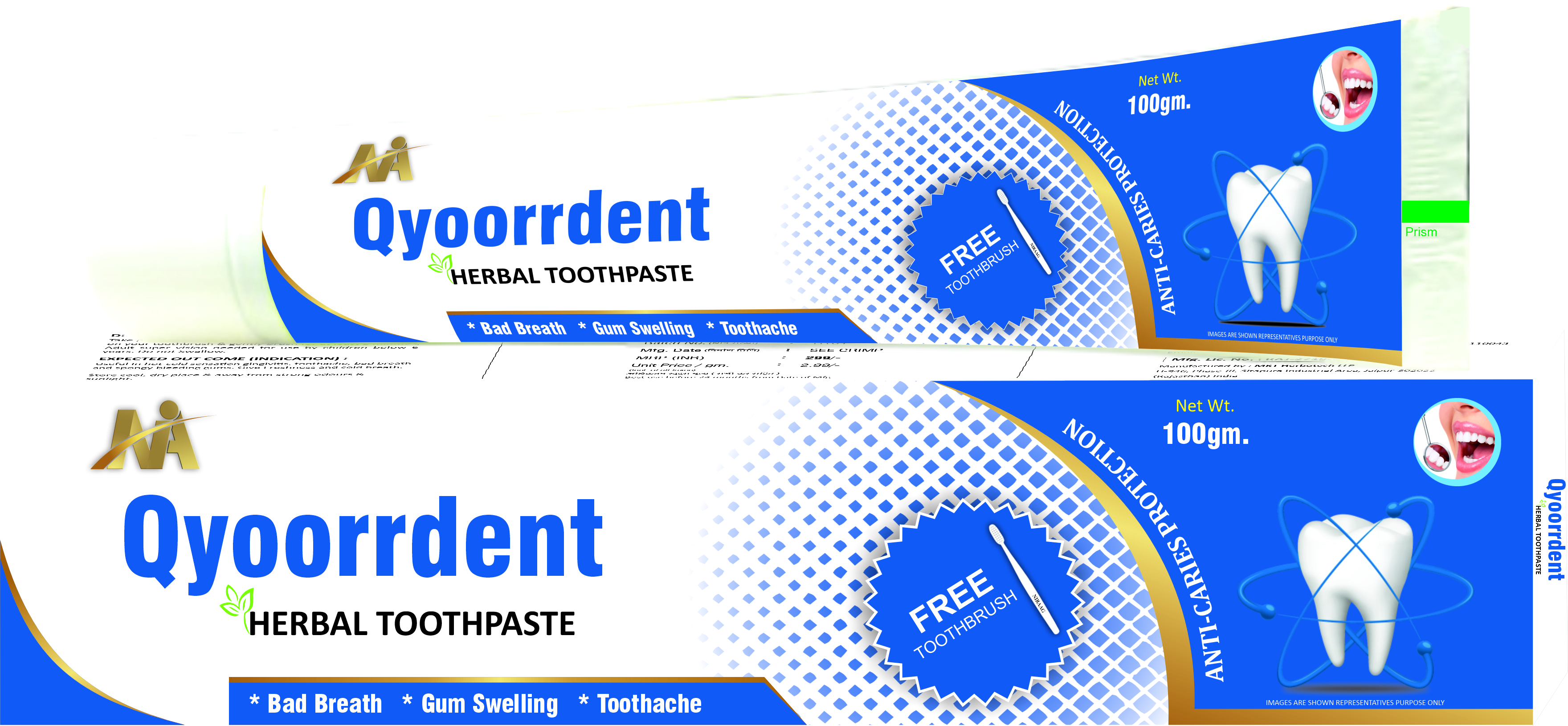 QYOORDENT HERBAL TOOTHPASTE